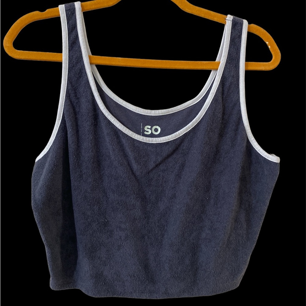 SO Terry Cloth Tank Top